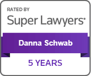 Rated By Super Lawyers | Danna Schwab | 5 Years